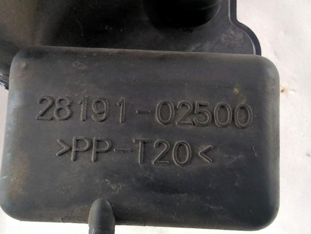 28191-02500 MANICOTTO SILENZIATORE FILTRO ARIA ASPIRAZIONE HYUNDAI ATOS 1.0 B 43KW 5M 5P (2003) RICAMBIO USATO - Foto 5