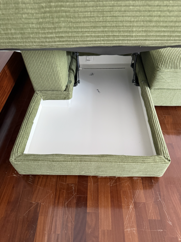 Divano angolare con chaise longue e contenitore – €1.050 - Foto 4