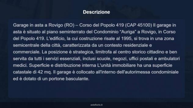 Immobile in asta di 42 m² in vendita a Rovigo - Foto 9