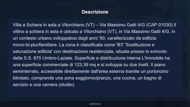 Immobile in asta di 123 m² in vendita a Vitorchiano - Foto 9