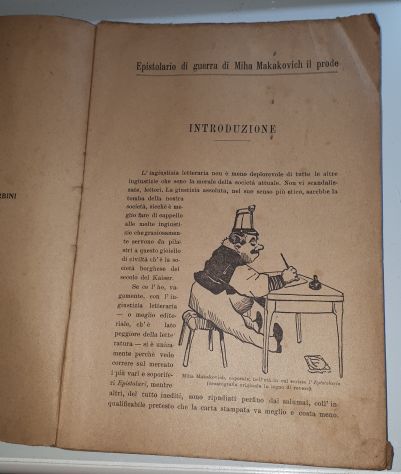 Avventure guerresche dell’eroe croato MIHA MAKAKOVICH, V. CUTTIN, Nerbini 1916. - Foto 3