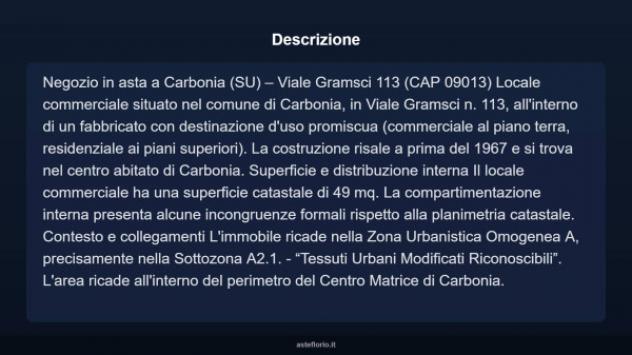 Immobile in asta di 49 m² in vendita a Carbonia - Foto 3