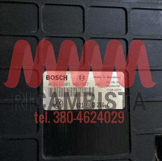 0261203966/967 021906256C Volkswagen Golf 2.8 VR6 centralina motore Bosch