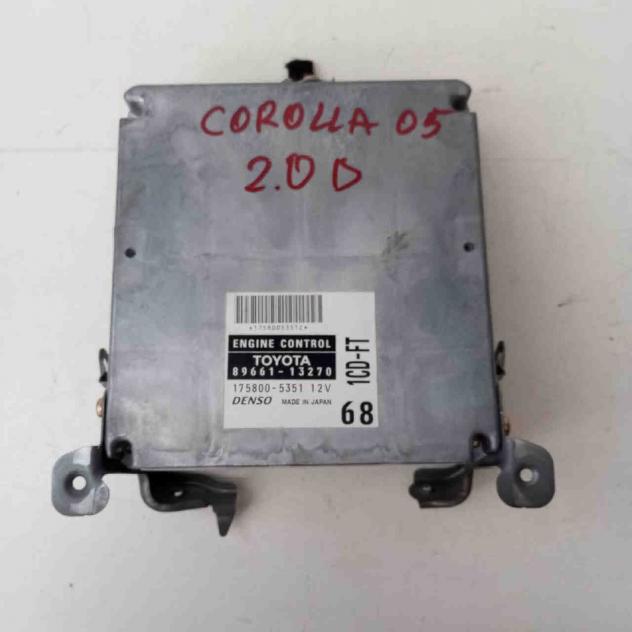 CENTRALINA MOTORE TOYOTA Corolla Berlina 4° Serie 8966113270 diesel 2.0 (0509)