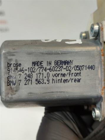 MOTORINO ALZAVETRO POSTERIORE SINISTRO BMW Serie 5 F10 5133 7271563 N47D20C (10) - Foto 3