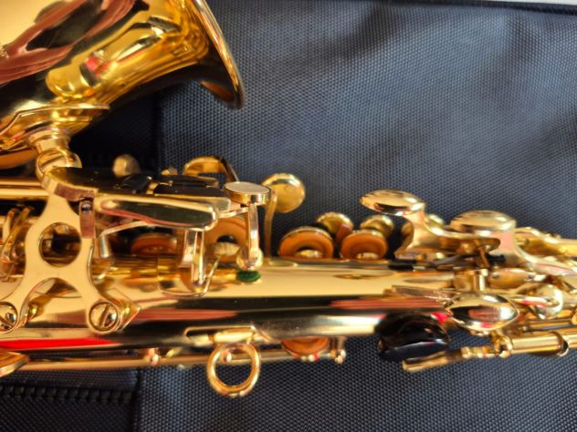 Sax Soprano CURVO YANAGISAWA SC 991 Style Gold Nuovo (Garanzia) - Foto 6