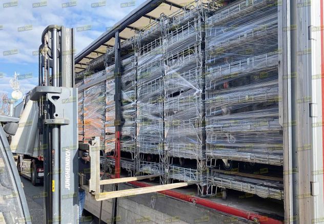 Ceste o contenitori retati con ruote - carrelli usati - Foto 6