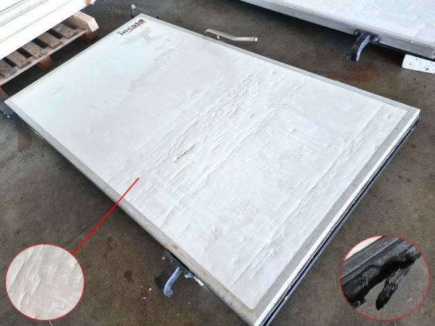 3 porte scorrevoli per cella frigo usate - Foto 2