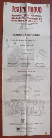 MANIFESTO LOCANDINA PUBBLICITARIA - RASSEGNA TEATRO A VERONA - Foto 3
