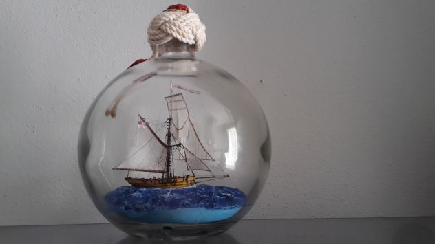 Modello Speedy Cutter nave in bottiglia - Foto 5