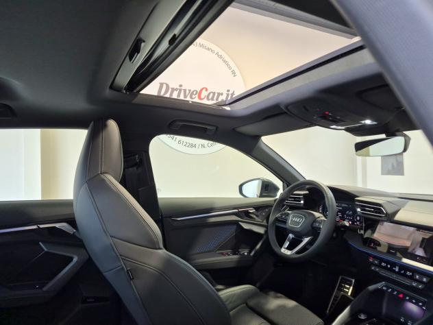 Audi A3 SPORTBACK TFSI MHEV S LINE EDITION S-TRONIC MATRIX SONOS TETTO CARPLAY 360 ACC AUTO UFFICIALE AUDI 1 PROPRIETARIO - Foto 3