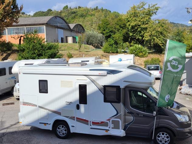 CAMPER CHALLENGER FORD SEMINTEGRALE BASCULANTE GARAGE CLIMATIZZATORE FOTOVOLTAICO GENERALI USATI - Foto 5