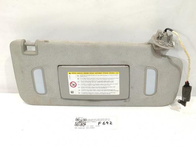 PARASOLE ALETTA LATO PASSEGGERO CHEVROLET Orlando 1° Serie Z20D1 (1014)