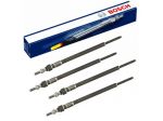 Kit 4 Candelette Bosch 0250203001 Alfa Romeo