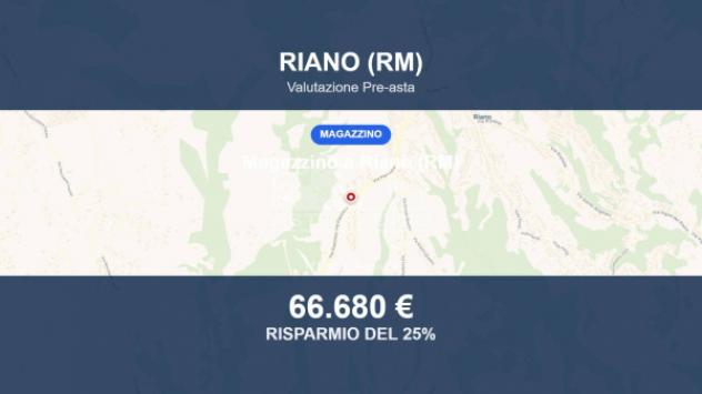 Immobile in asta di 171 m² in vendita a Riano