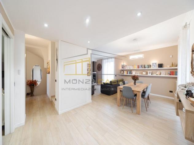 Carnate – Quartiere Passirano | Elegante villa di testa con giardino privato di 300 mq - Foto 6