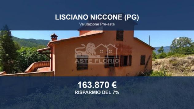 Immobile in asta di 133 m² con più di 5 locali in vendita a Lisciano Niccone