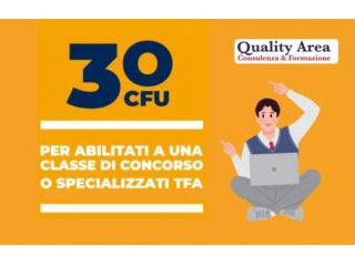 PERCORSO 30 CFU ex art. 13 - IN TUTTA ITALIA