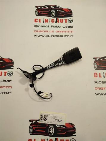 AGGANCIO CINTURA DI SICUREZZA ANT DX CITROEN C4 Cactus 98009726XT BH02 (1418)