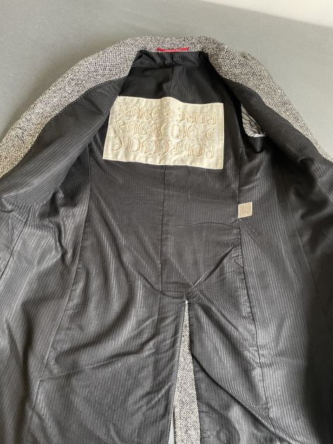 CAPPOTTO DONNA IN LANA GRIGIO - Foto 3