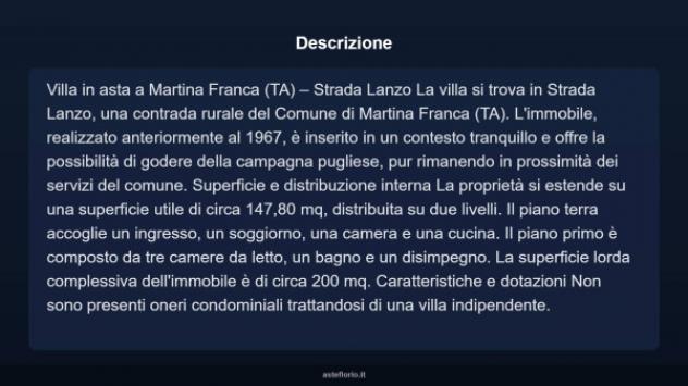 Immobile in asta di 147 m² in vendita a Martina Franca - Foto 9