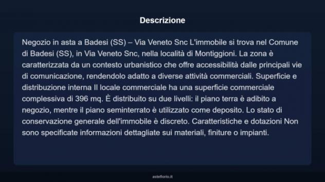 Immobile in asta di 396 m² in vendita a Badesi - Foto 7