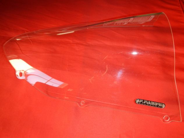 Cupolino Fabbri trasparente doppia bolla Kawasaki ZX10R e Z750S 2004 2005