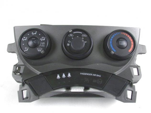 5540652310 CENTRALINA CONTROLLO ARIA CONDIZIONATA CLIMA A/C MANUALE SUBARU TREZIA 1.3 B 73KW 6M 5P (2011) RICAMBIO USATO CON DISPLAY CINTURE DI SICURE