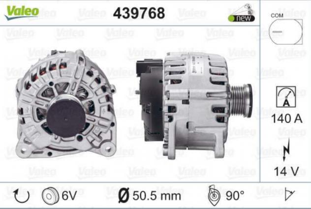 Alternatore audi a1 / vw polo 1.2 03c903025f - Foto 4