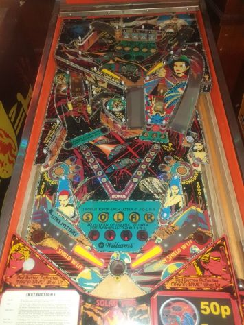 Flipper arcade di fuoco solare Williams - Foto 3