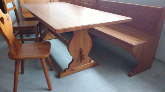 giropanca componibile in legno di pino massello