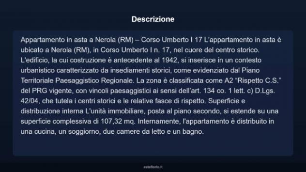 Immobile in asta di 107 m² in vendita a Nerola - Foto 4