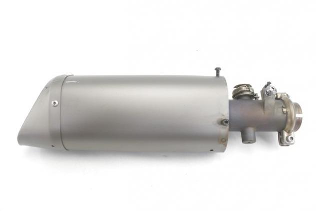 YAMAHA YZF R6 2C0147530200 MARMITTA SILENZIATORE SCARICO RJ11 06 - 07 TITANIUM MUFFLER SILENCER LEGGERI SEGNI - Foto 2