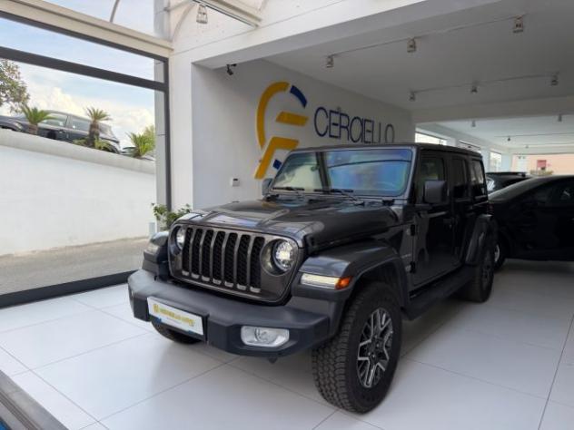 JEEP Wrangler Unlimited 2.0 PHEV ATX 4xe Sahara da €459,00 mensi rif. 24092359