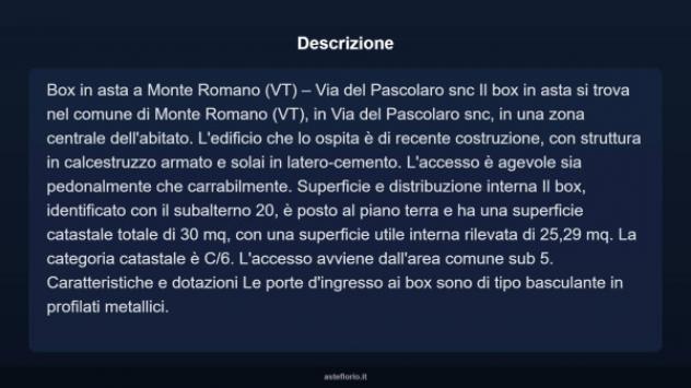 Immobile in asta di 30 m² in vendita a Monte Romano - Foto 3
