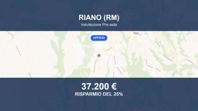 Immobile in asta di 39 m² in vendita a Riano