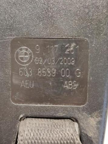 AGGANCIO CINTURA DI SICUREZZA POSTERIORE BMW Serie 3 E91 Touring 9117261 N47D20C (0508) - Foto 3