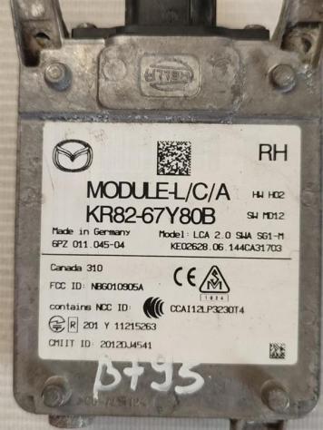 RADAR MAZDA CX-5 Serie KR82-67Y80B POST DX SHY1 diesel 2191 (1216) - Foto 2
