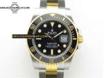 Rolex Replica SUBMARINER 116613 LN BLACK CERAMIC 904L STEEL/YG 1:1 BEST EDI &hellip;
