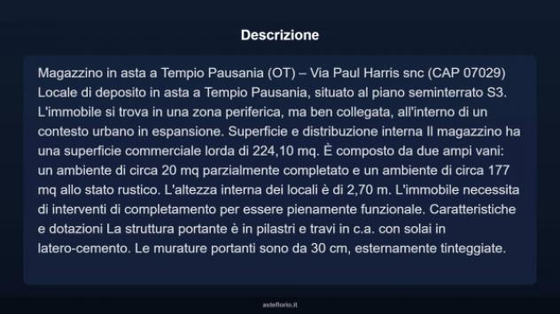 Immobile in asta di 204 m² in vendita a Tempio Pausania - Foto 10