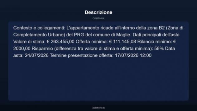 Immobile in asta di 211 m² in vendita a Maglie - Foto 14