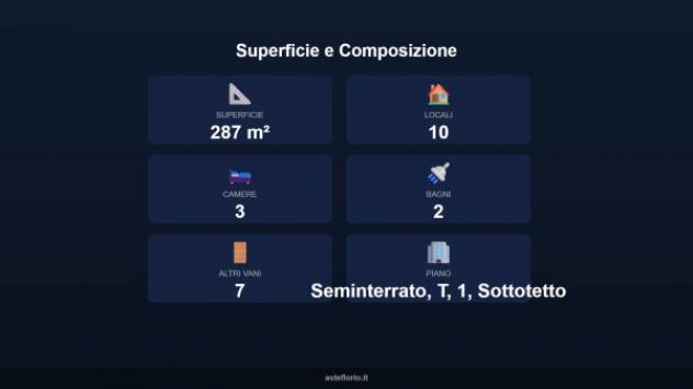 Immobile in asta di 287 m² con più di 5 locali e box auto in vendita a Rapolano Terme - Foto 17