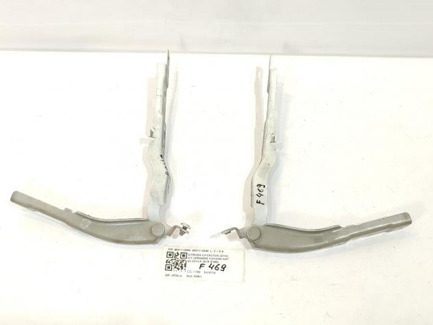 CERNIERE COFANO ANTERIORE DX E SX CITROEN C4 Cactus 9801113880 9801113880 HM01 (1418) - Foto 2