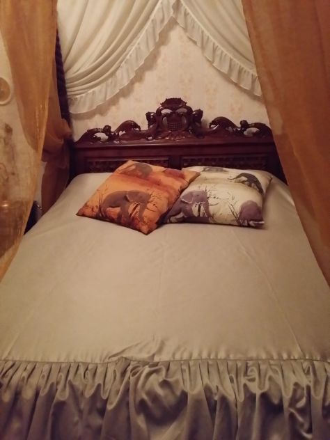 Letto a baldacchino, materasso ortopedico e rete motorizzata - Foto 2