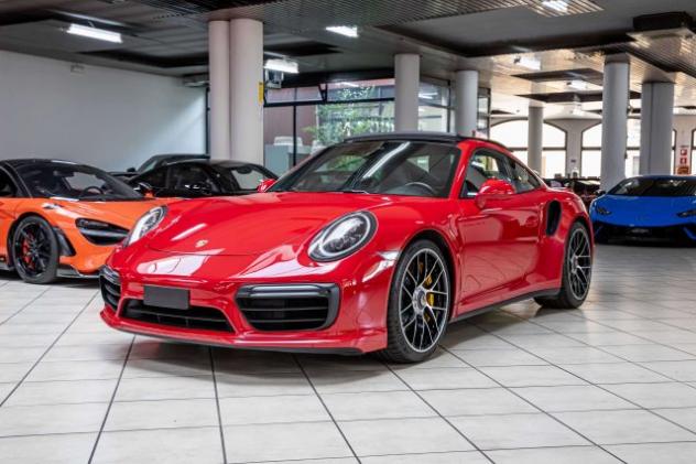 PORSCHE 991 TURBO S MK2|AKRAPOVIC|PDLS+|PDCC|BOSE|SPORT CHRONO rif. 23960309 - Foto 3