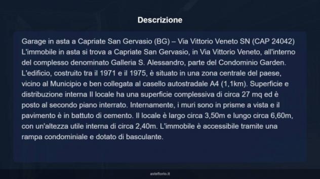 Immobile in asta di 27 m² in vendita a Capriate San Gervasio - Foto 10