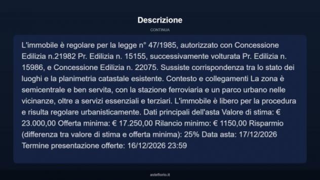 Immobile in asta di 16 m² in vendita a Velletri - Foto 6
