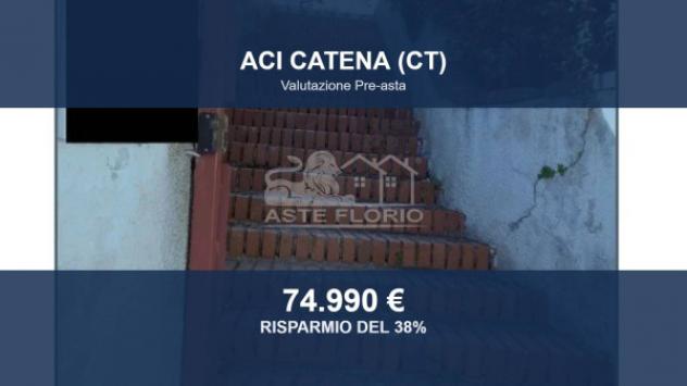 Immobile in asta di 98 m², box auto in vendita a Aci Catena