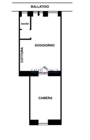 Bilocale di 45 mq in caratteristica casa di ringhiera con affaccio sul Naviglio Grande. - Foto 20