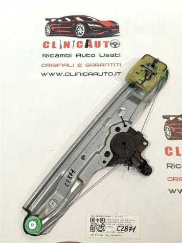 MECCANISMO ALZAVETRO POST. DX FORD Focus S. Wagon 6° Serie BM51A27000BE 924131104 XWDB/D/E (1518) - Foto 3